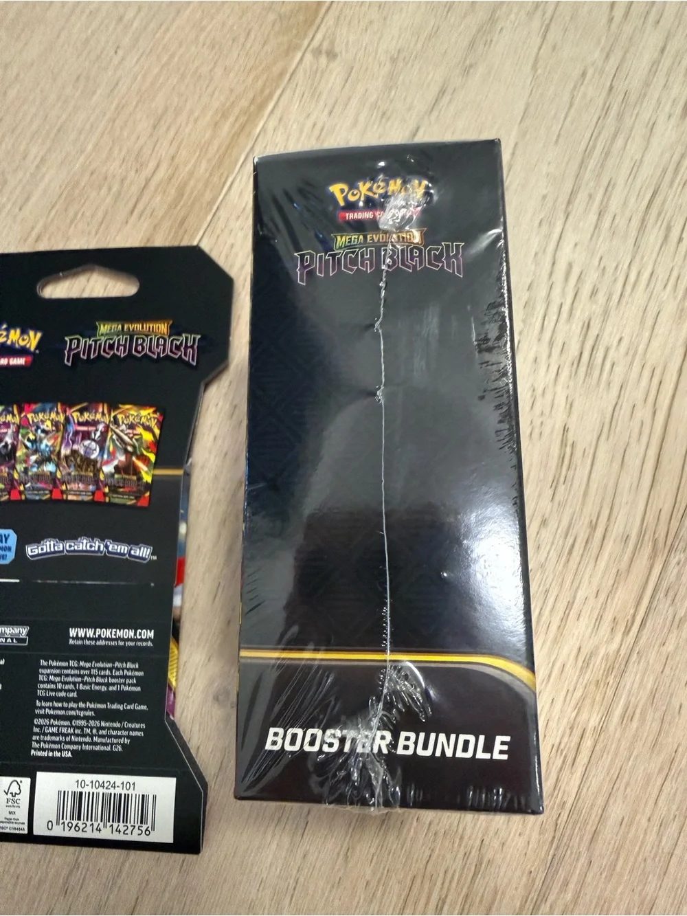 Pokemon TCG Mega Evolution - Pitch Black Booster Bundle 6 Packs and 1 Booster